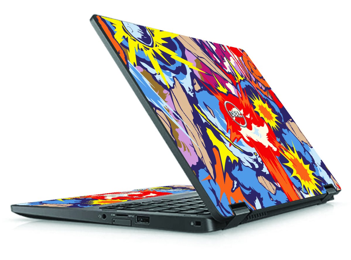 Dell Latitude 5300 / 5310 2 in 1 COMIC EXPLOSIONS Laptop Skin