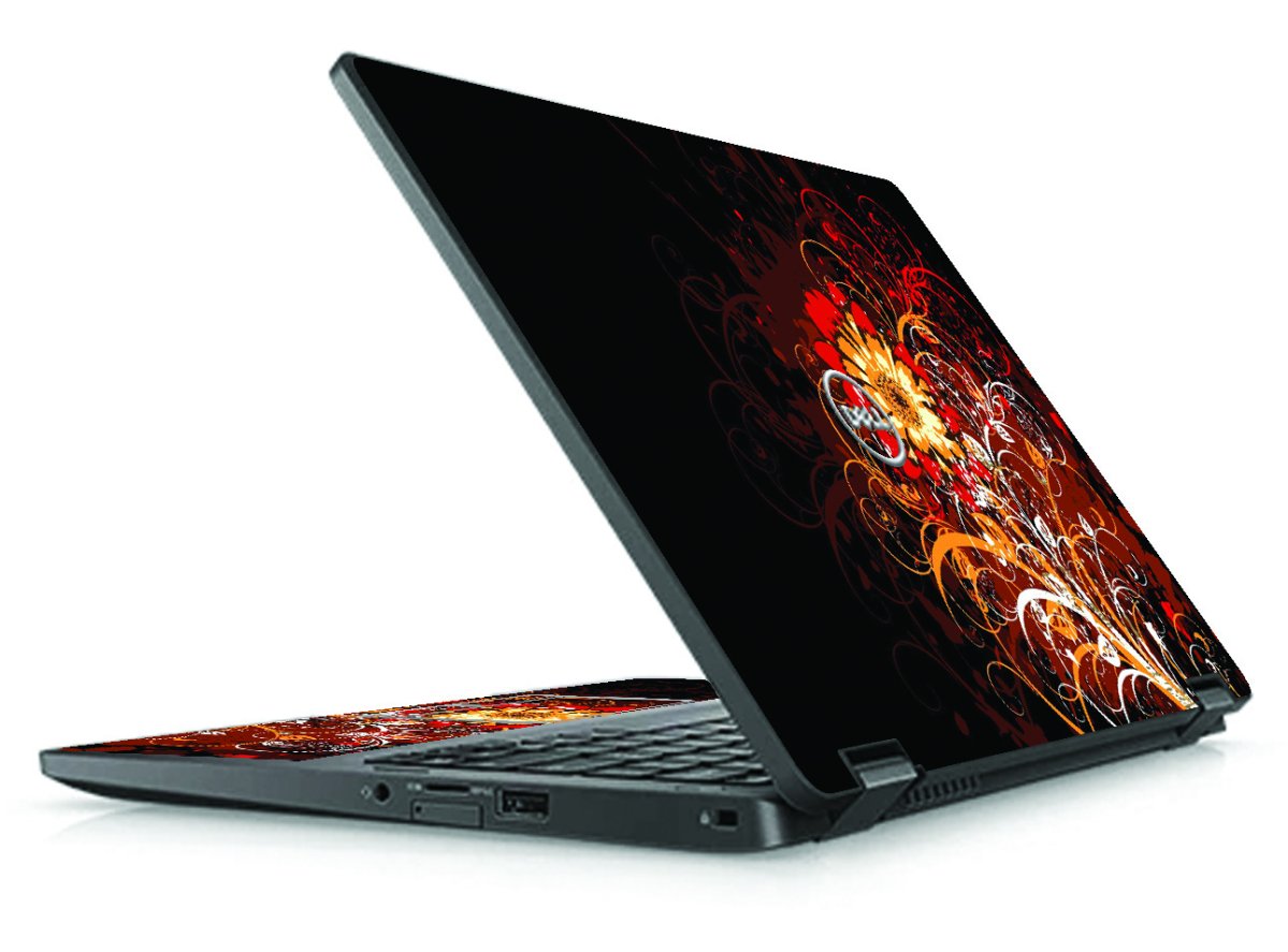 Dell Latitude 5300 / 5310 2 in 1 FIRE FLOWER Laptop Skin