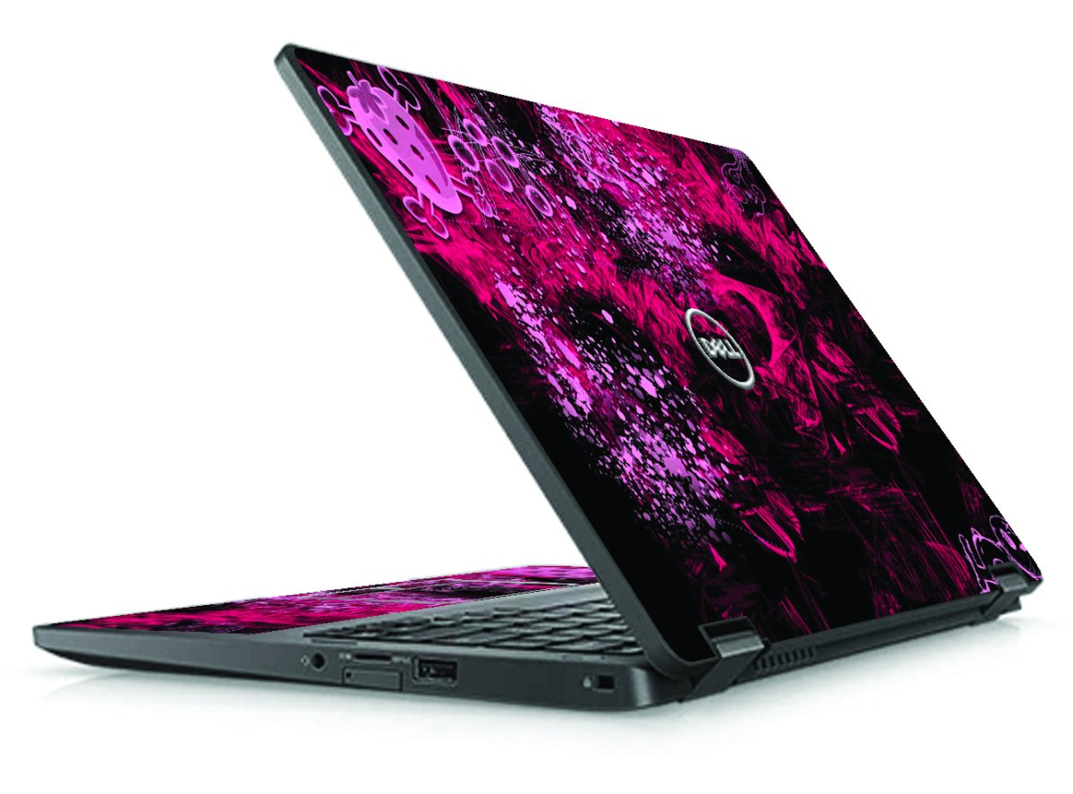 Dell Latitude 5300 / 5310 2 in 1 STRAWBERRY CROSSBONES Laptop Skin