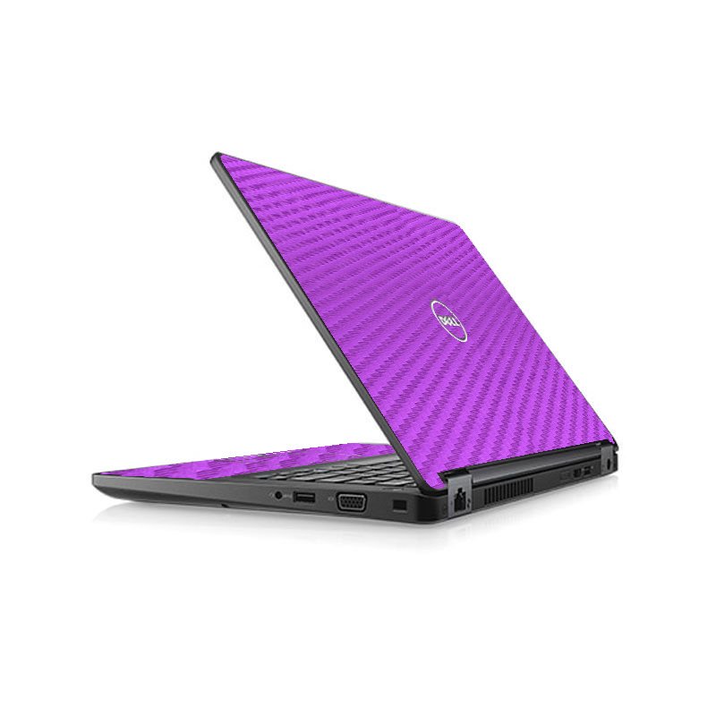 Dell Latitude 5480 / 5490 / 5491 PURPLE CARBON FIBER Laptop Skin