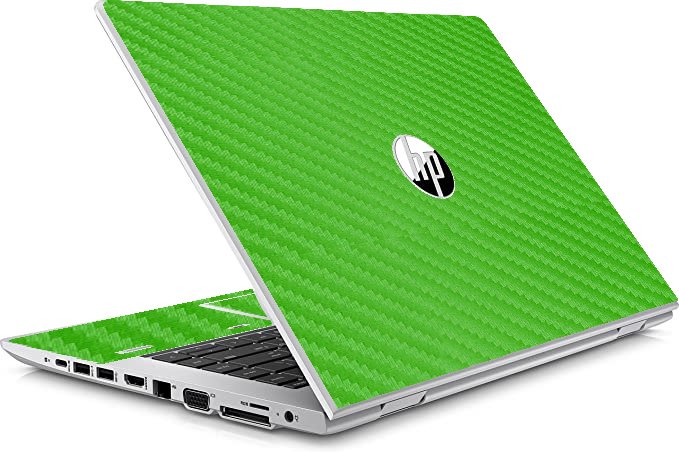 HP ProBook 640 G4 / G5 GREEN CARBON FIBER Laptop Skin