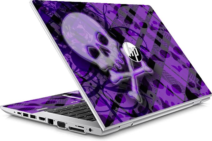 HP ProBook 640 G4 / G5 PLAID SKULLS Laptop Skin