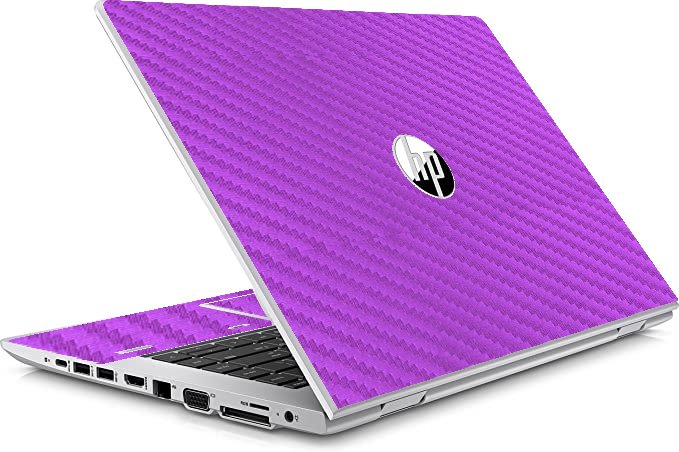HP ProBook 640 G4 / G5 PURPLE CARBON FIBER Laptop Skin