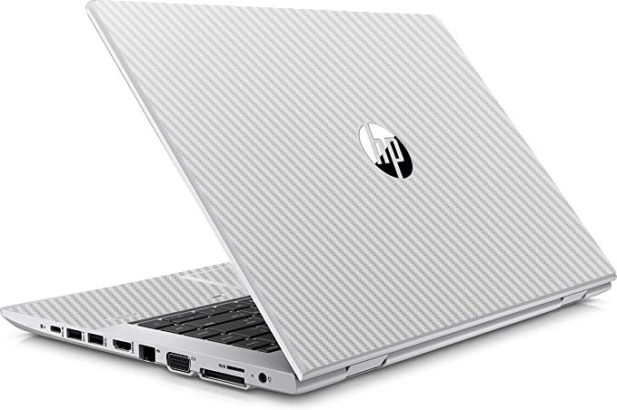 HP ProBook 640 G4 / G5 WHITE CARBON FIBER Laptop Skin