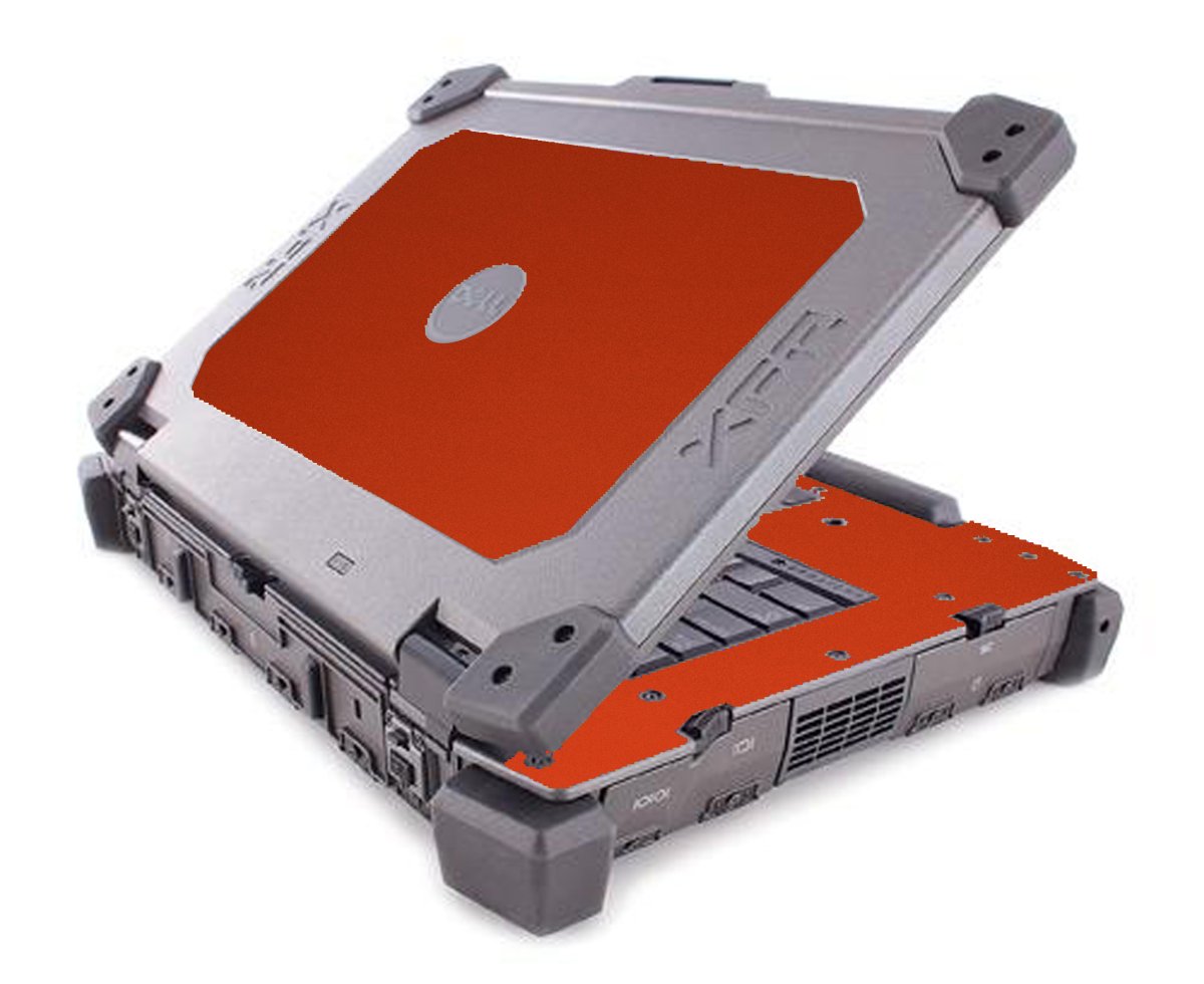 Dell Latitude E6420 XFR CHROME RED Laptop Skin