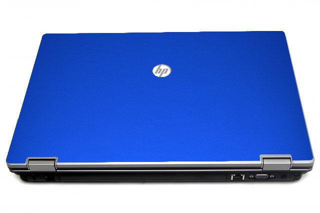 HP ProBook 6550B CHROME BLUE Laptop Skin