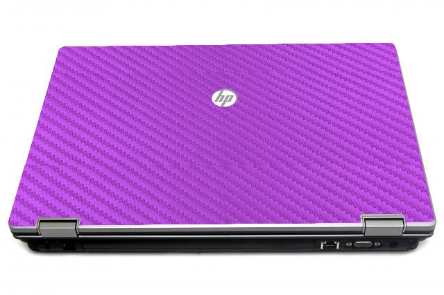 HP ProBook 6550B PURPLE CARBON FIBER Laptop Skin