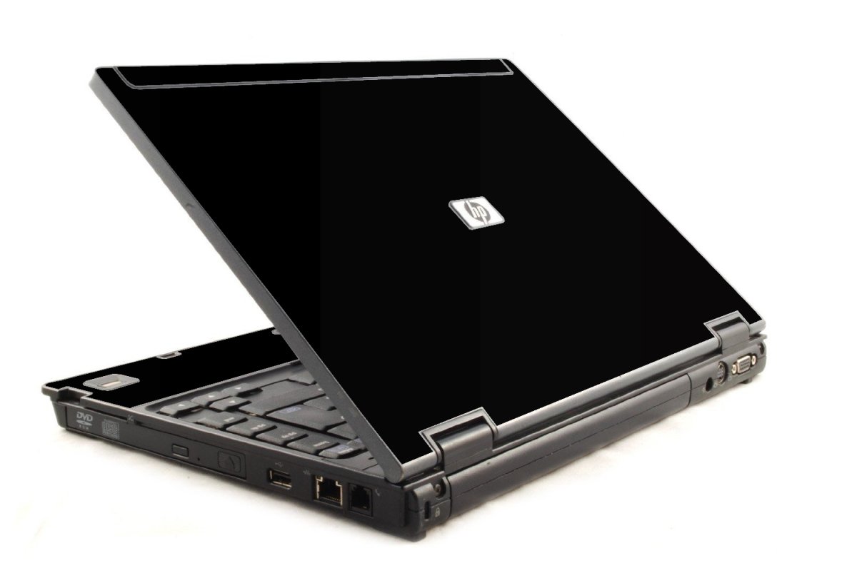 Black HP Compaq 6910P Laptop Skin