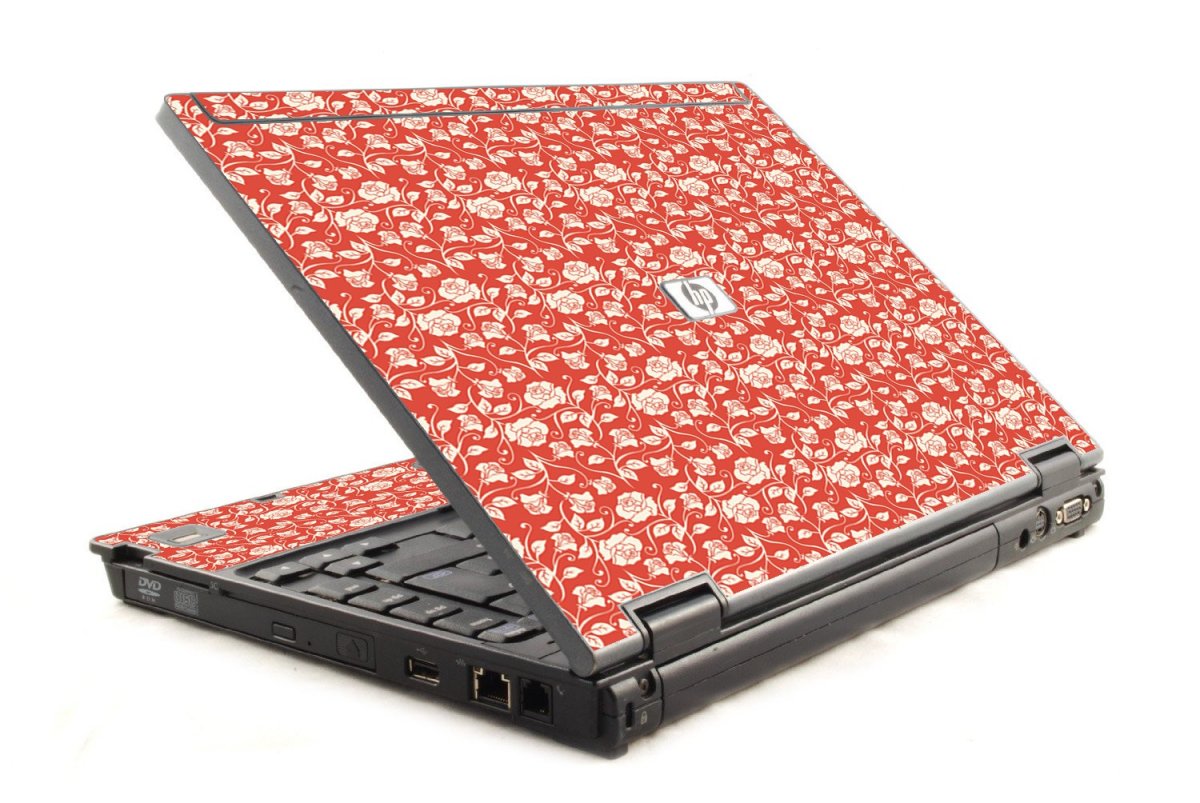 Pink Roses HP Compaq 6910P Laptop Skin