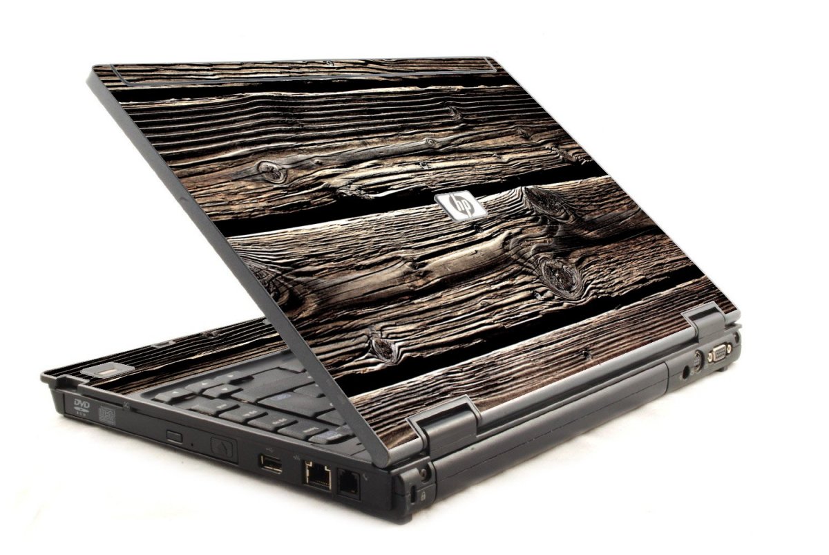 Wood HP Compaq 6910P Laptop Skin