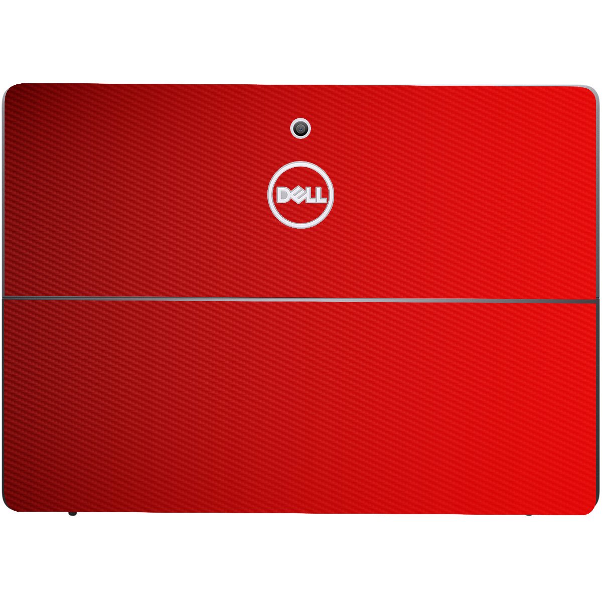 Dell Latitude 7210 2 in 1 RED CARBON FIBER Laptop Skin