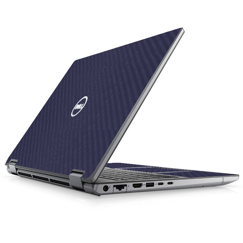 Dell Latitude 7400 2 in 1 BLUE CARBON FIBER Laptop Skin