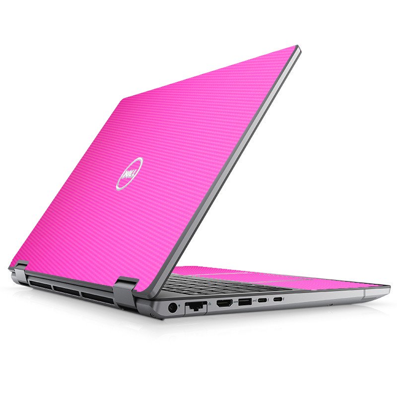 Dell Latitude 7400 2 in 1 PINK CARBON FIBER Laptop Skin