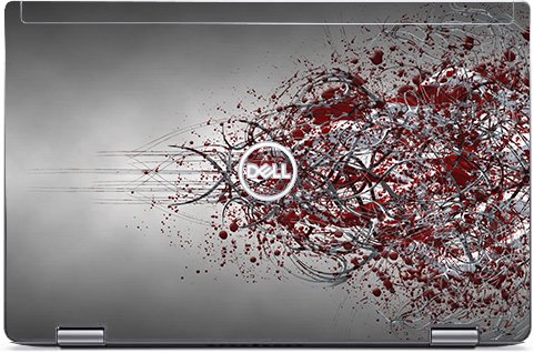 Dell Latitude Silver 7420 2 in 1 TRIBAL GRUNGE Laptop Skin