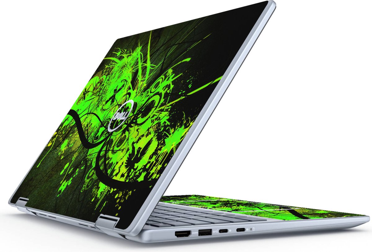 Dell Latitude 7440 2 in 1 GRAFFITI GREEN Laptop Skin