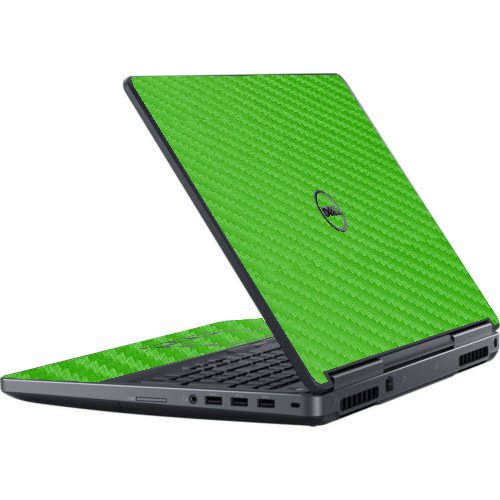Dell Precision 7730 GREEN CARBON FIBER Laptop Skin