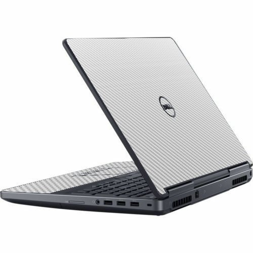Dell Precision 7710 / 7720 WHITE CARBON FIBER Laptop Skin
