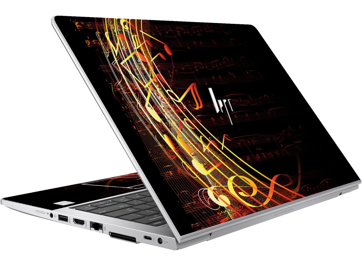 HP EliteBook 830 G5 FLOWING NOTES Laptop Skin