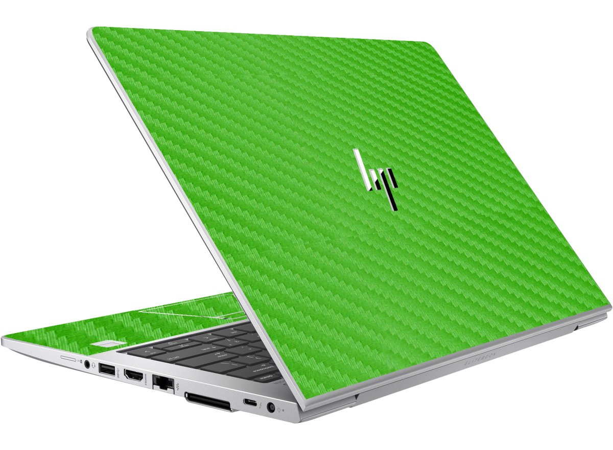 HP EliteBook 830 G5 GREEN CARBON FIBER Laptop Skin