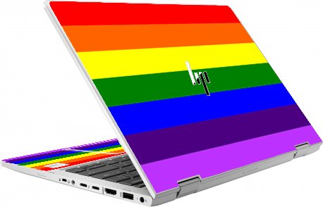 HP EliteBook X360 830 G6  PRIDE FLAG Laptop Skin