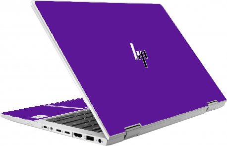 HP EliteBook X360 830 G8 PURPLE Laptop Skin