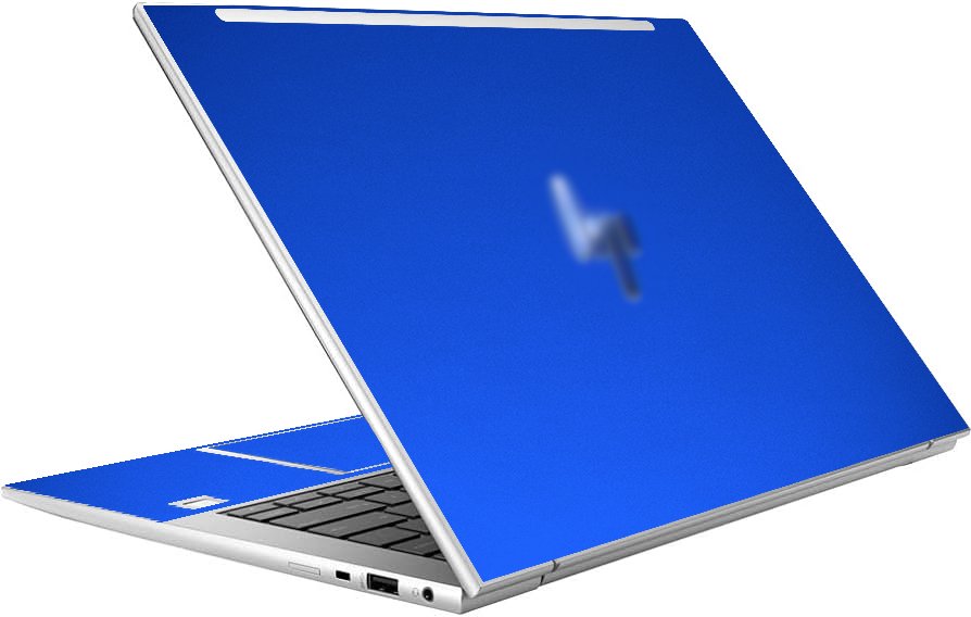 HP EliteBook 845 G9 CHROME BLUE Laptop Skin