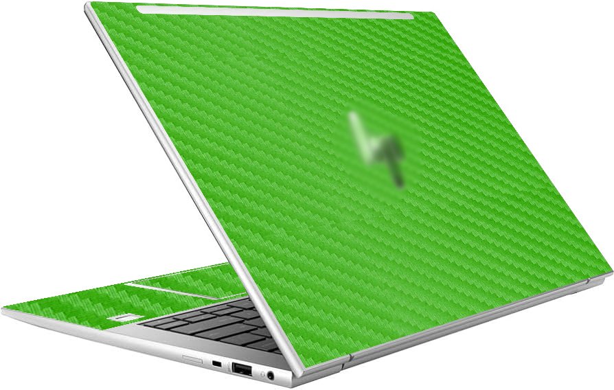 HP EliteBook 840 G10 GREEN CARBON FIBER Laptop Skin