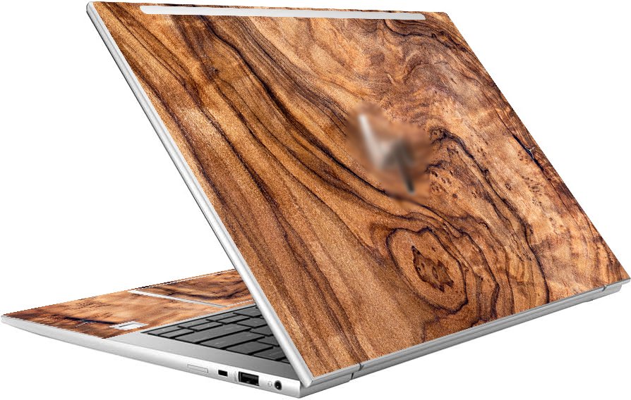 HP EliteBook 840 G10 OLIVE WOOD Laptop Skin