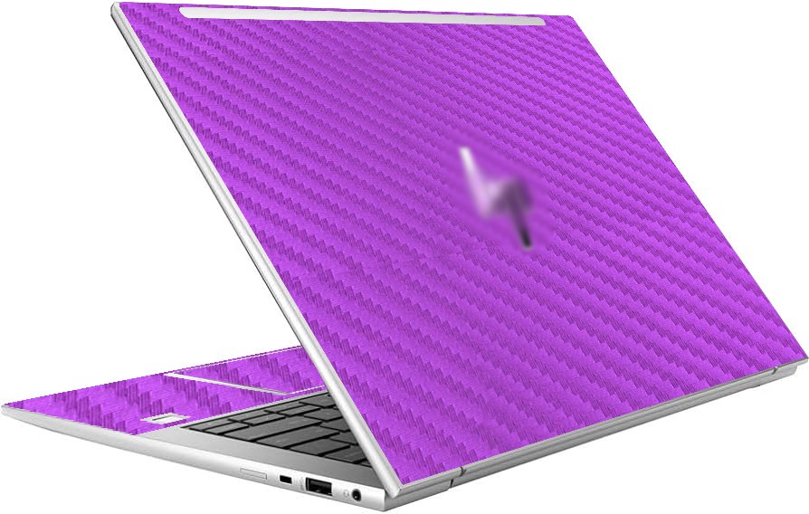 HP EliteBook 840 G10 PURPLE CARBON FIBER Laptop Skin