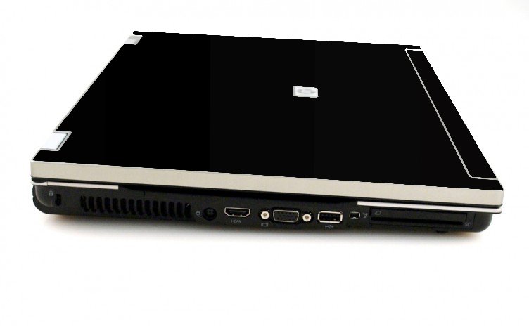 HP EliteBook 8530W BLACK Laptop Skin