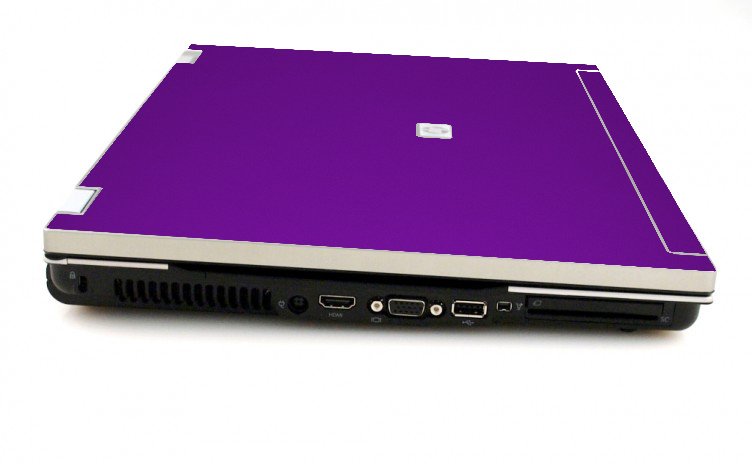 HP EliteBook 8530W CHROME PURPLE Laptop Skin