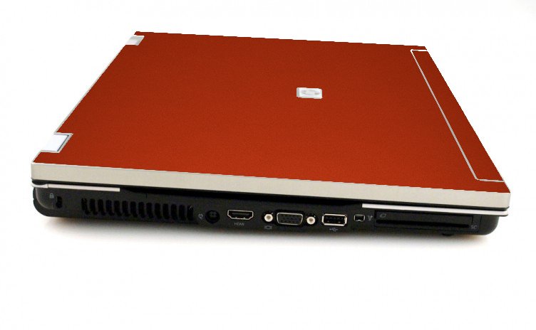 HP EliteBook 8530W CHROME RED Laptop Skin