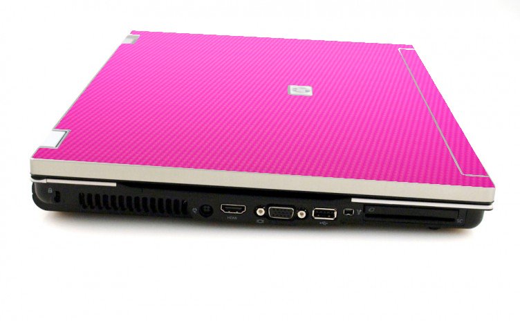 HP EliteBook 8530W PINK CARBON FIBER Laptop Skin