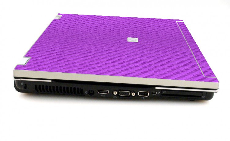 HP EliteBook 8740W PURPLE CARBON FIBER Laptop Skin