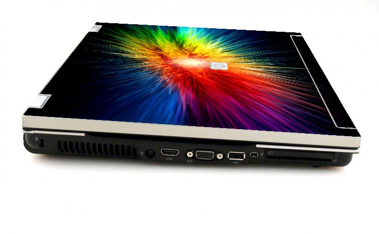 HP EliteBook 8730W RAINBOW BURST Laptop Skin