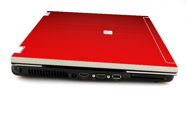 HP EliteBook 8530W RED CARBON FIBER Laptop Skin