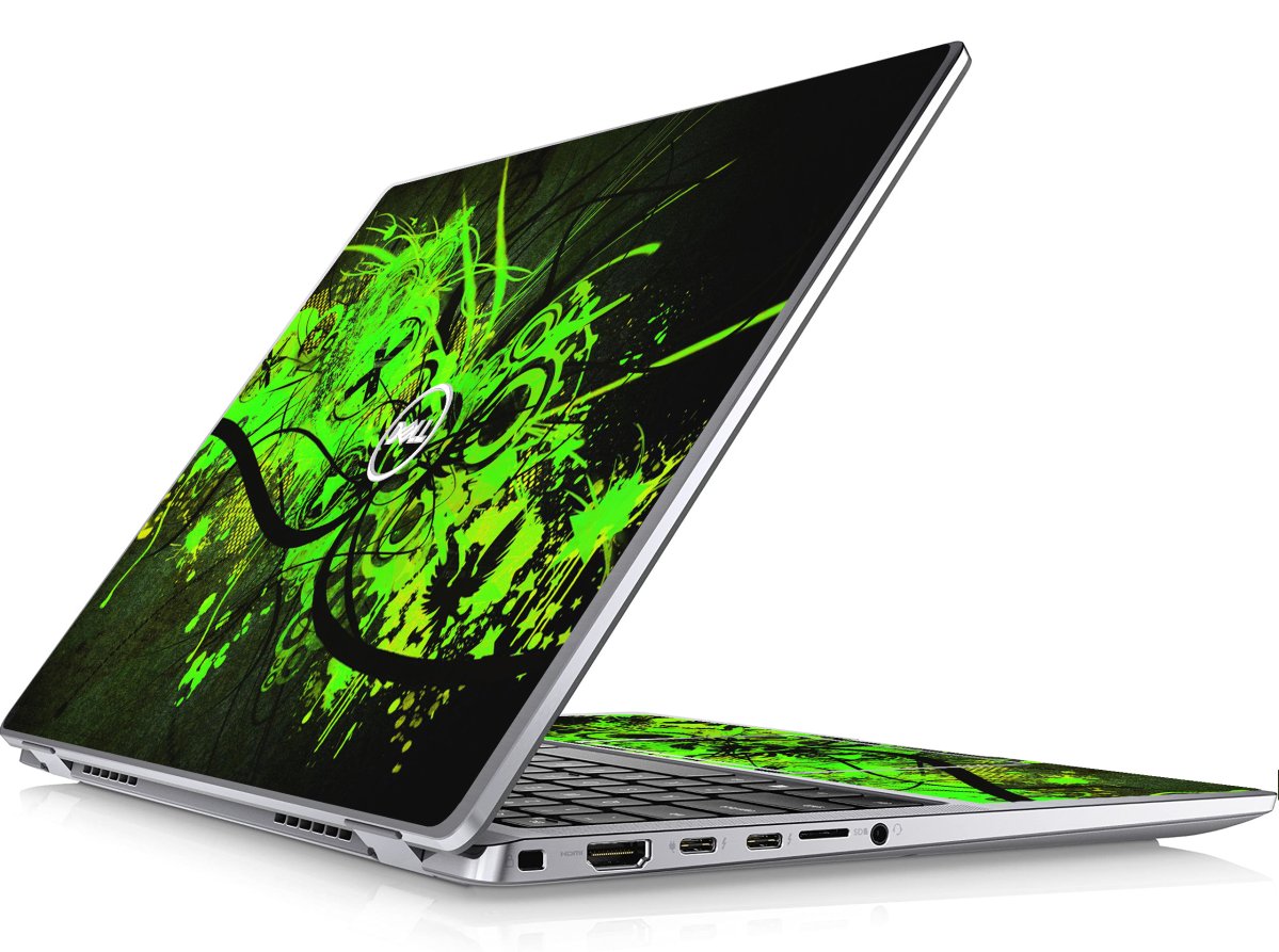 Dell Latitude 9420 GRAFFITI GREEN Laptop Skin