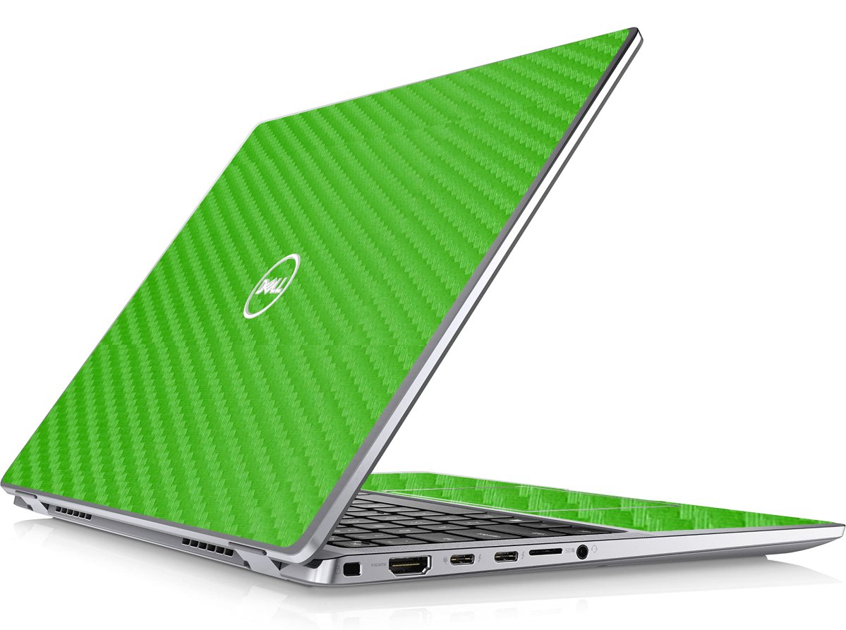 Dell Latitude 9420 GREEN CARBON FIBER Laptop Skin