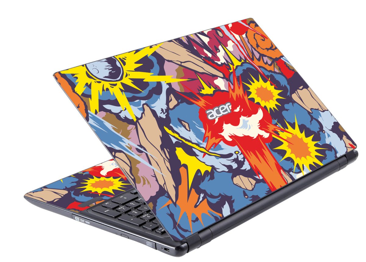 Acer Aspire V5 571 COMIC EXPLOSIONS Laptop Skin