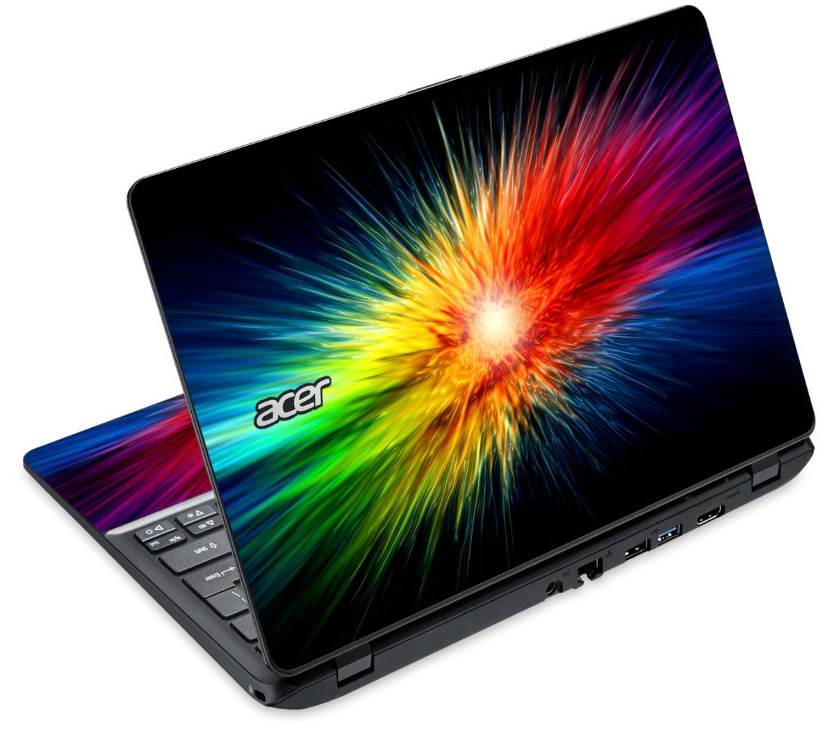 Acer Travelmate B115-M RAINBOW BURST Laptop Skin