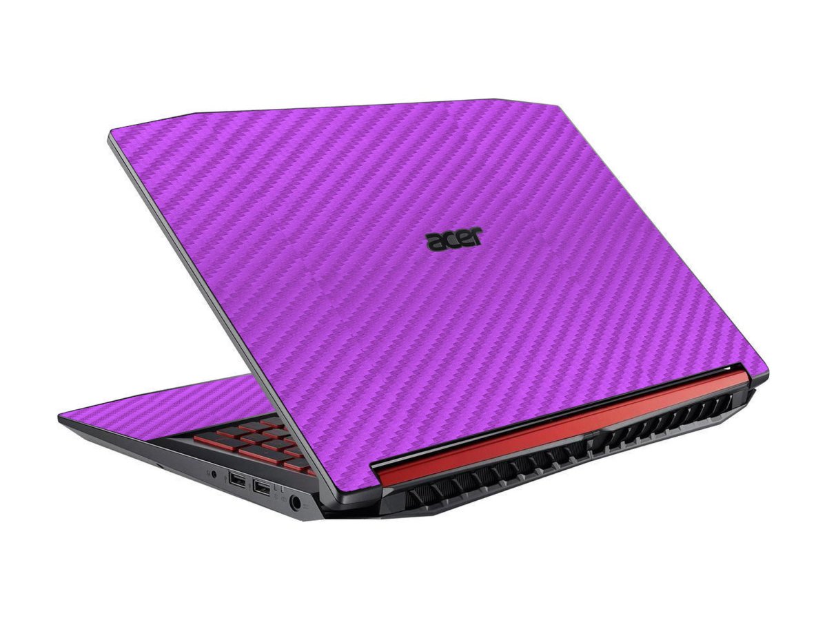Acer Nitro 5 AN515-51 PURPLE CARBON FIBER Laptop Skin