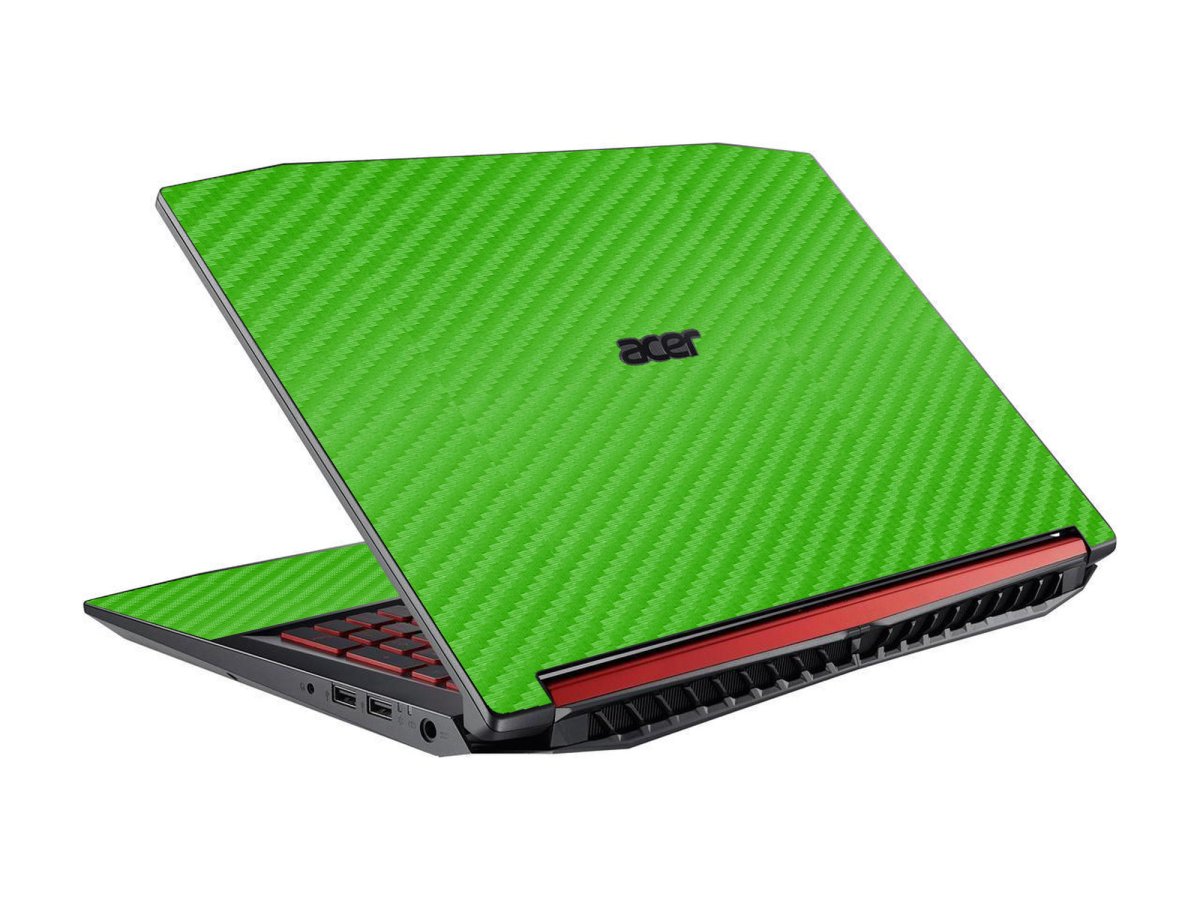 Acer Nitro 5 AN515-51 GREEN CARBON FIBER Laptop Skin