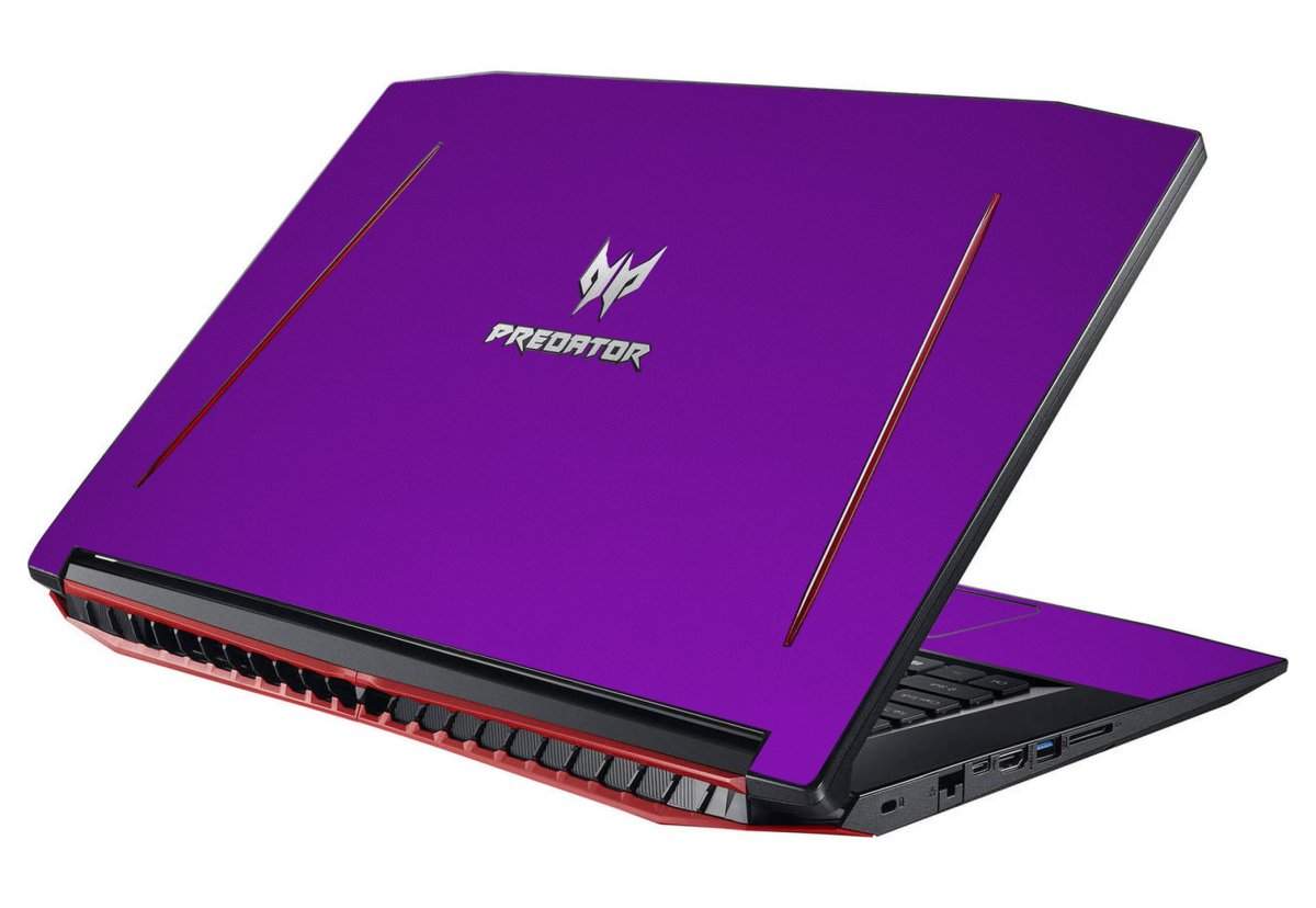 Acer Predator Helios 300 PH317-51 CHROME PURPLE Laptop Skin