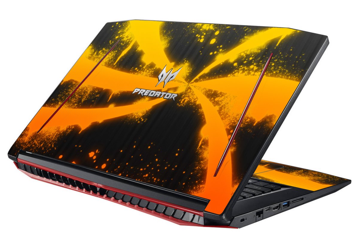 Acer Predator Helios 300 PH317-51 ORANGE TWIST Laptop Skin