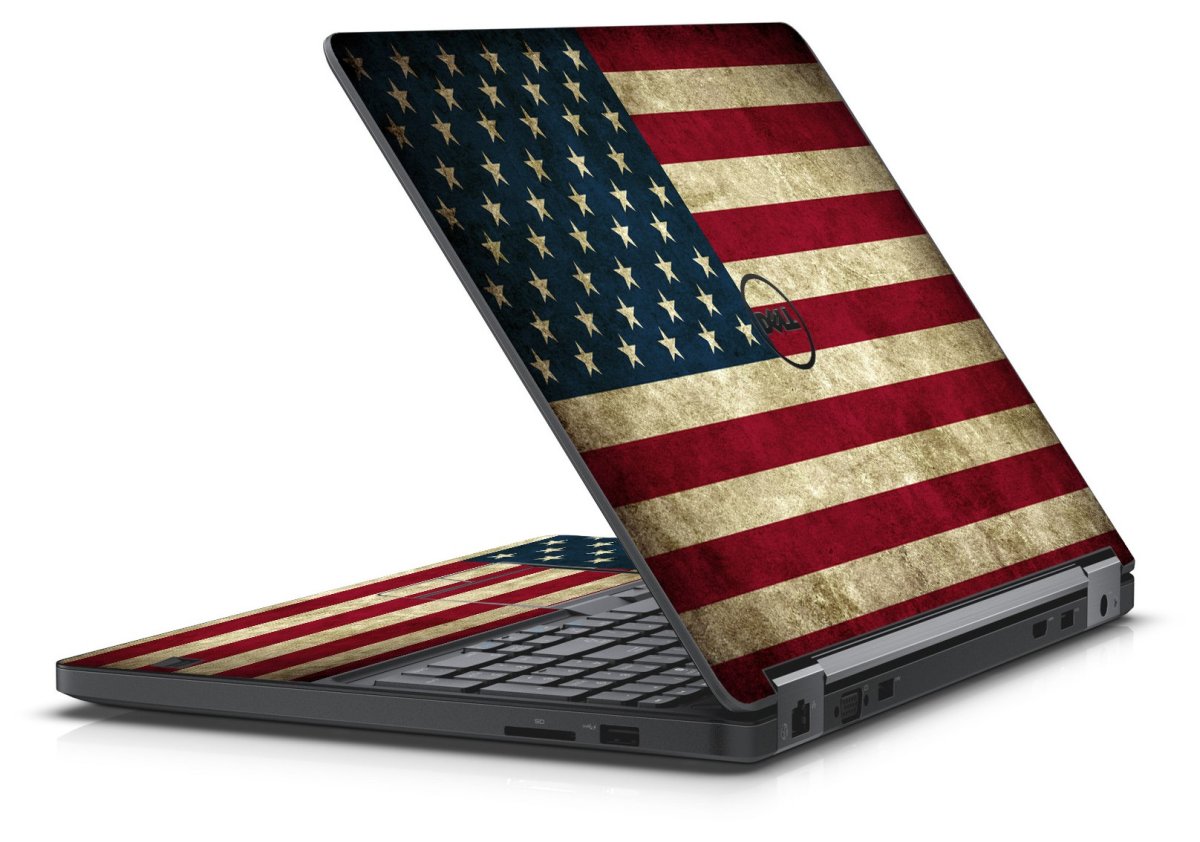AMERICAN FLAG DELL LATITUDE E5550 SKIN