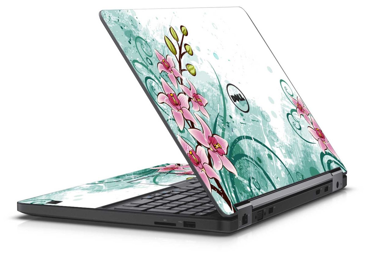 PINK LILLY WATER COLOR DELL LATITUDE E5550 SKIN