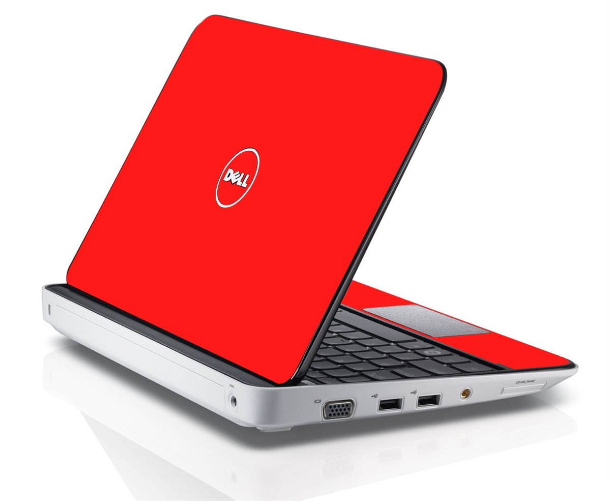 RED Dell Inspiron Mini 10 1012 Skin