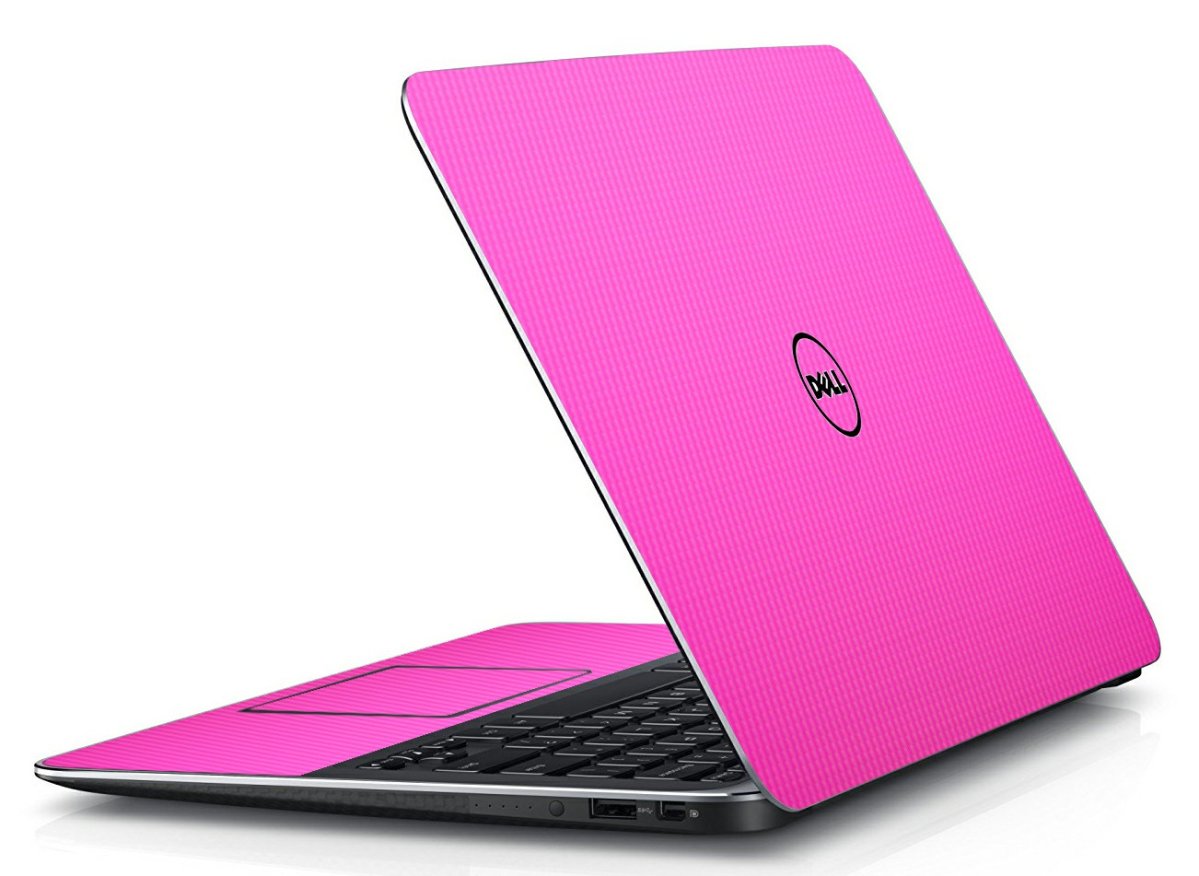 Pink Carbon Fiber Dell XPS 13-9333 Laptop Skin