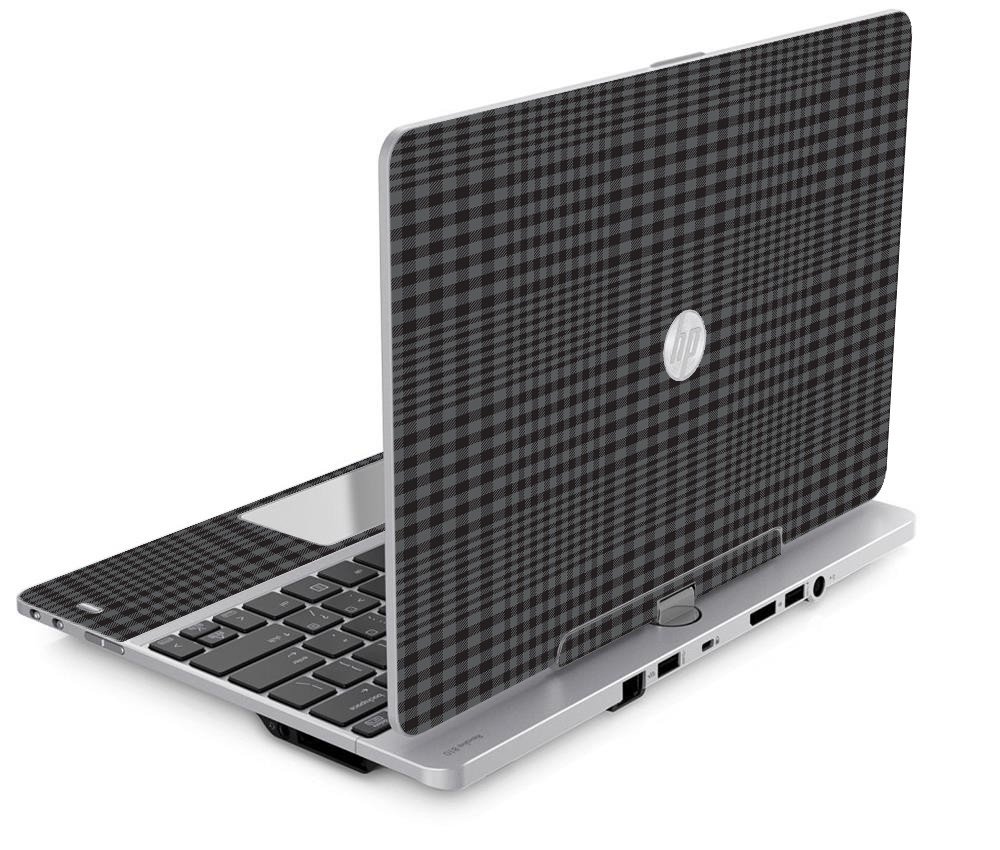 BLACK PLAID HP EliteBook Revolve 810 G1 G2 G3 Skin