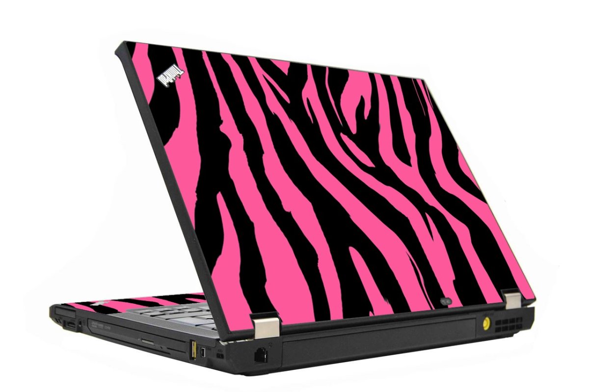 Pink Zebra IBM Lenovo ThinkPad T430 Laptop Skin
